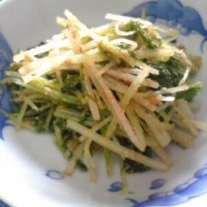 もりもり食べれる☆水菜の胡麻和え